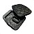 Kit Sapata Pedal Borracha Freio Embreagem Para Gol Golf Fox Spacefox - Imagem 3