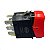 Botão Interruptor Luz Emergência Pisca Alerta 24v Para Agrale Marcopolo MB de 1989 até 1995 - Imagem 3