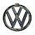 Emblema Grade Dianteira Cromado Para Vw Gol Parati Saveiro Spacefox - Imagem 3