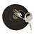 Tampa de combustível - Ventidada - Com chave Chevrolet GM A10 A20 Bonanza C10 C20 D10 D20 F100 94622397 94632818 - Imagem 1