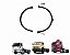 Abraçadeira Tampa Filtro Ar com Parafusos Caminhão VW Worker e Constellation Ford Cargo - Imagem 1