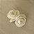 Rosas em cetim de seda pura para penteado de noiva - Imagem 4