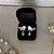 Brincos ear cuff em zirconias e madrepérola para noiva modelo Maiara - Imagem 2