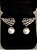 Brincos ear cuff modelo Eusa em pérolas e zirconias - Imagem 5