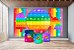 Super Kit Painel De Festa e Capas de Cilindro em tecido sublimado Estrelinhas Fidget Toys - Imagem 2