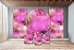 Super Kit Painel De Festa e Capas de Cilindro em tecido sublimado Shimmer Wall Pink - Imagem 1