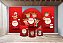 Super Kit Painel De Festa e Capas de Cilindro em tecido sublimado Turma do Natal - Imagem 2
