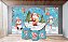 Super Kit Painel De Festa e Capas de Cilindro em Tecido Sublimado Merry Christmas - Imagem 4