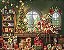 Painel de Festa em Tecido Sublimado Quarto dos Presentes de Natal - Imagem 1