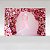 Painel de Festa em Tecido Sublimado Outubro Rosa Com Arco Floral - Imagem 1