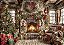 Painel de Festa em Tecido Sublimado Cenário de Natal Rústico - Imagem 2