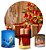 Kit Painel Redondo De Festa e Capas de Cilindro em tecido sublimado Natal - Imagem 1