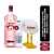 Gin Gordons Pink - 700ml + St. Pierre Água Tônica Long Neck 6 und - 275ml + 2 Taças (vidro) - Imagem 1