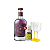 Gin Marina Blackberry 750ml + Zin Tônica 6x310ml + 2 Taças (Acrílico) - Imagem 2