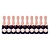 Kit 10 Espumantes Chandon Baby Brut Rose Miniatura - 187ml - Imagem 2