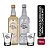 Cachaça Joia da Serra Ouro e Prata 750ml + 2 Copo de Shot (Vidro) - Imagem 1