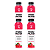 Moving Hydro Protein Creatina Morango - Caixa com 4 Garrafas de 500ml - Imagem 1