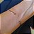 Bracelete Coração Banho Em Ródio Branco - Imagem 2