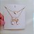 Kit Colar com Dois Meninos Zircônia Cristal  e Colar Coração  Banho em  Ouro 18K - Imagem 1