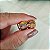 Brinco Argola Cravejada Com 06 Fileiras de Zircônias Coloridas Com Banho em Ouro 18K - Imagem 1