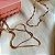 Kit Natália Choker Com Zircônias Coloridas + Colar Longo Banho em Ouro 18K - Imagem 1