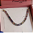 Choker Riviera com Zircônias Coloridas Banho em Ródio Branco - Imagem 2