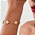 Pulseira Inspiração Virgínia com Banho em Ouro 18K - Imagem 1