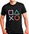 CAMISETA BANANA GEEK SIMBOLOS COLORIDOS PLAYSTATION - Imagem 1