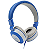 HEADHPHONE MOOVE CINZA/AZUL P3 DAZZ - Imagem 1
