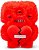 FUGGLER LOVE FUGG RED ANNOYED ALIEN  23 CM - Imagem 1