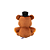 PELUCIA FIVE NIGHTS AT FREDDY'S - FREDDY 20 CM - Imagem 3