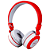 HEADPHONE MOOVE CINZA/VERMELHO P3 DAZZ - Imagem 2