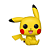BONECO FUNKO POP! POKÉMON - PIKACHU SITTING 842 - Imagem 3