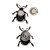 Broche Ladybug Prata - Imagem 4