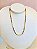 Choker Riviera 3 Pontas Dourado 40 Cm Tamanho P - Imagem 4