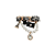 BROCHE ALFINETE TWEED - Imagem 2