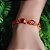 Pulseira Gotas Laranja - Imagem 1