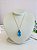 Colar Gota Azul Cris - Imagem 1