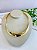 Choker Aro Lisa Dourada - Imagem 1