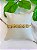 Pulseira Flor Cravejado Dourado - Imagem 1