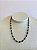 Choker Ródio Negro Com Pedras Pretas - Imagem 2