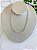 Colar Choker Achatada Prata - Imagem 1