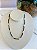 choker pedras azuis - Imagem 1