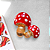 Broche Alfinete Cogumelo - Imagem 2