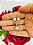 Conjunto Circulo Cravejado Prata 925 - Imagem 2