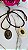 Colar Camafel Pingente Oval - Imagem 1