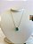 Conjunto Gota Verde Prata - Imagem 3