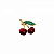 Broche Alfinete Cherry - Imagem 1