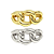 Bracelete Maxi Corrente Dourado - Imagem 1