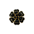 Broche Ímã Flor Rebu - Imagem 1